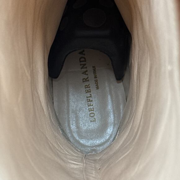 Loeffler Randall Tall Leather Riding Boots Brown Women’s 6B Made in Italy - Picture 10 of 16